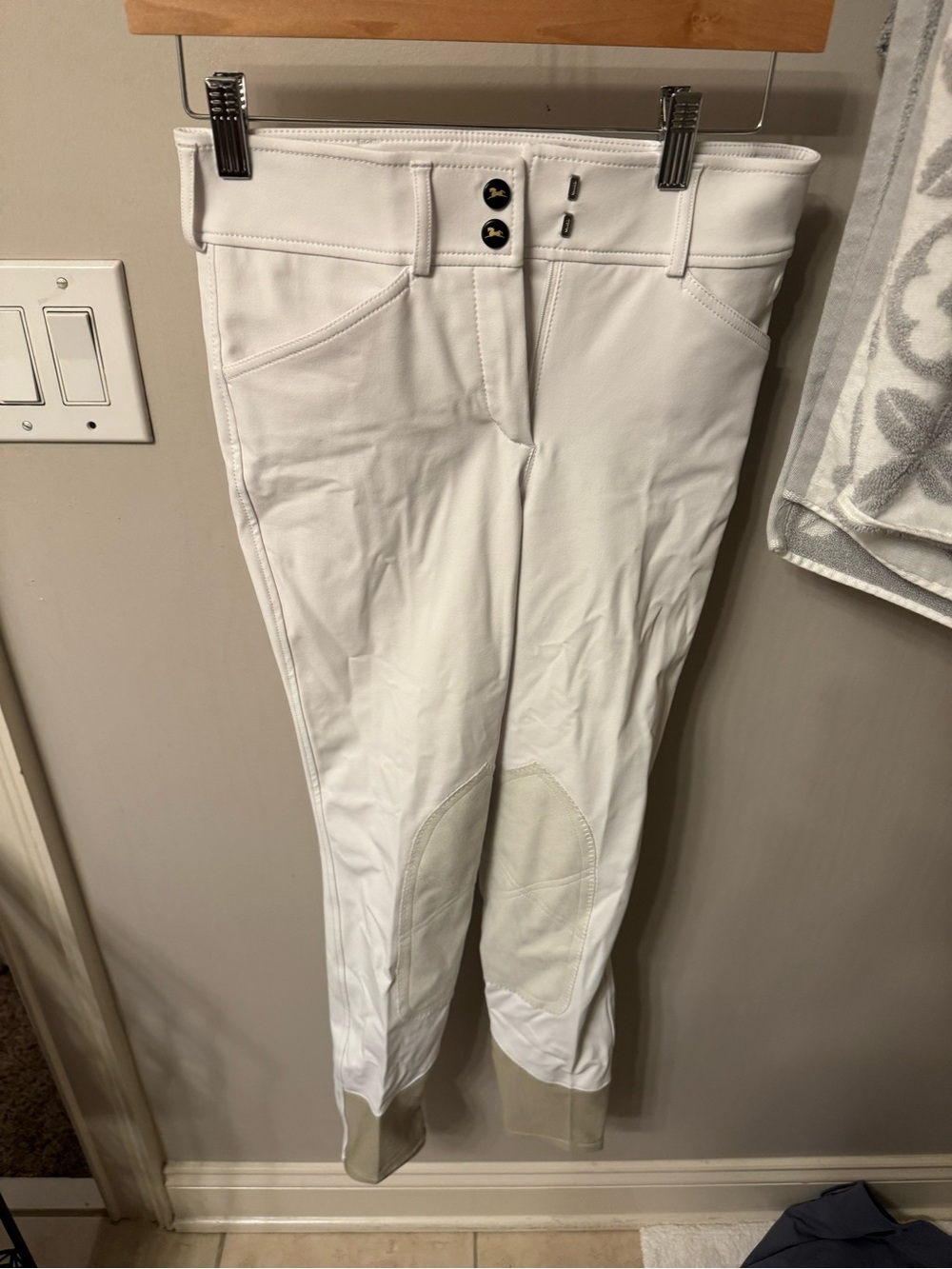 RJ Classics white kids breeches